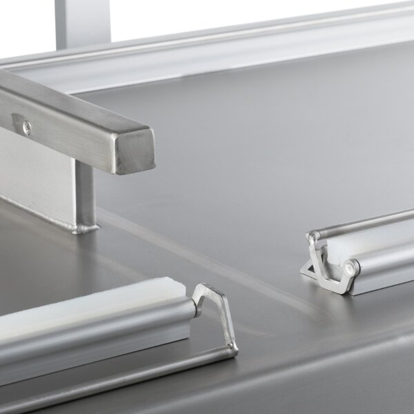 Vacumeermachine | 2 Compartimenten | RVS | Dubbele sealkamer | 0.75kW (230V) | 1510x685x960(h)mm