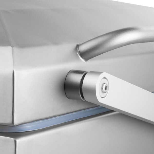 Vacumeermachine | 2 Compartimenten | RVS | Dubbele sealkamer | 0.75kW (230V) | 1510x685x960(h)mm