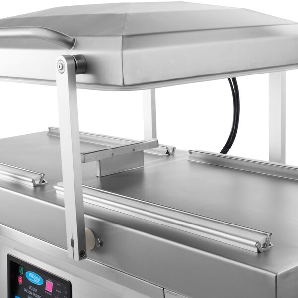 Vacumeermachine | 2 Compartimenten | RVS | Dubbele sealkamer | 0.75kW (230V) | 1510x685x960(h)mm