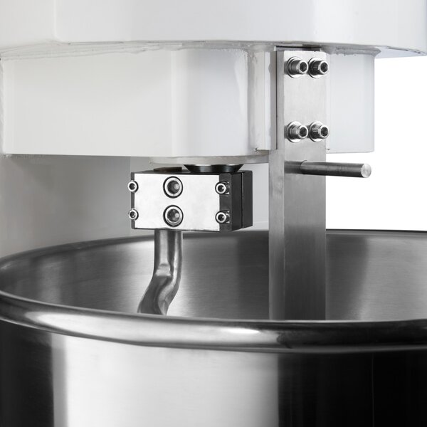 Spiraalkneder | 133 Liter Capaciteit | RVS/Metaal/Gecoat | Wit | 4.5kW (400V) | 682x1112x1364(h)mm