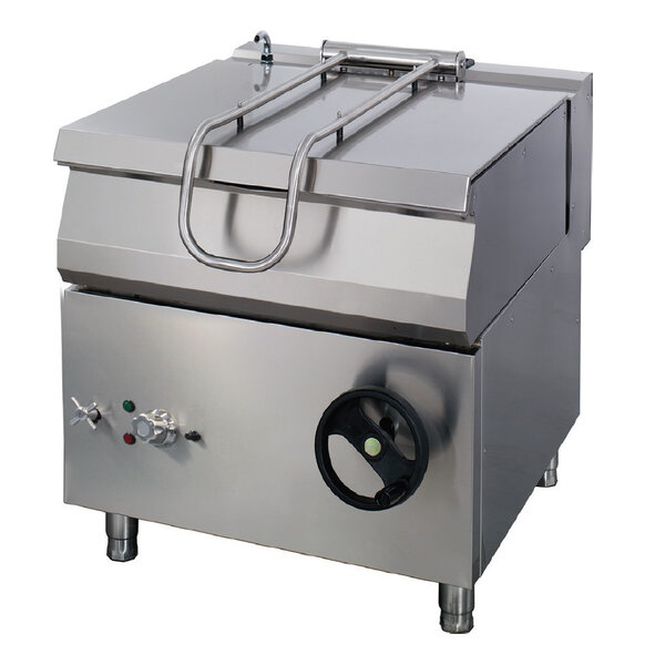 Heavy Duty Braadslede | Kantelbare bak | RVS bodem | Thermische isolatie | 13kW/0.1kW (230V) | 800x700x850(h)mm