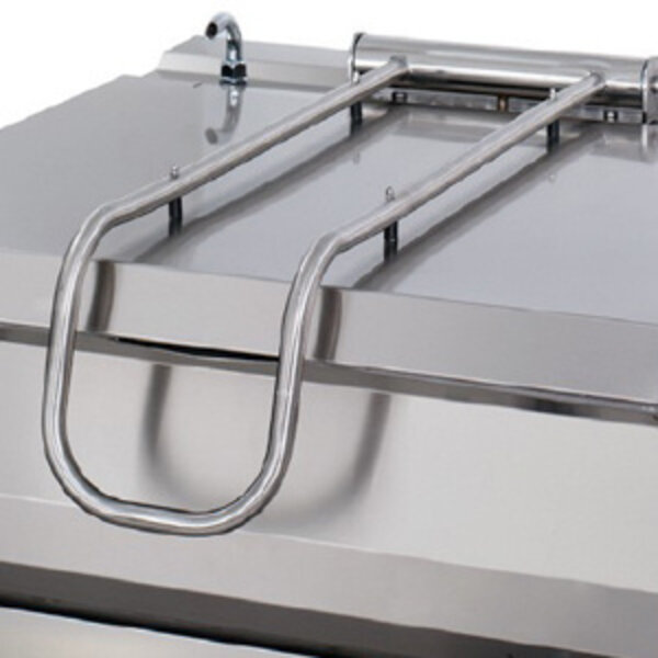 Heavy Duty Braadslede | Kantelbare bak | RVS bodem | Thermische isolatie | 13kW/0.1kW (230V) | 800x700x850(h)mm