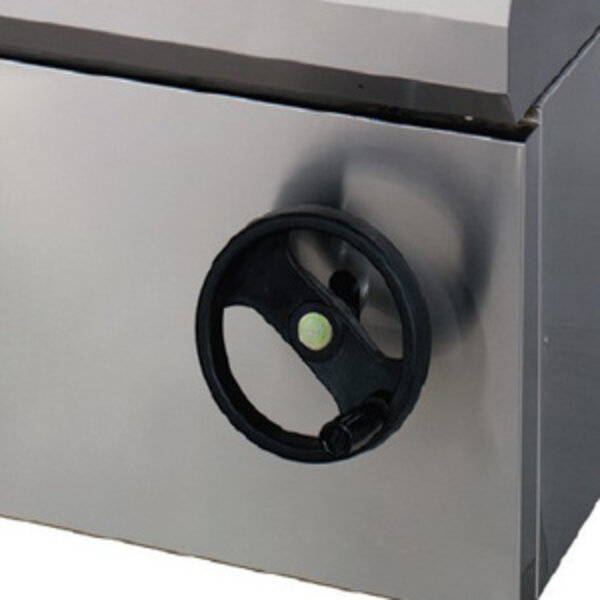 Heavy Duty Braadslede | Kantelbare bak | RVS bodem | Thermische isolatie | 13kW/0.1kW (230V) | 800x700x850(h)mm