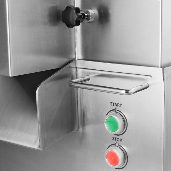 Frietsnijder elektrisch | 1000-1500 kg/u | RVS | RVS behuizing | 0.37kW (230V) | 400x660x715(h)mm