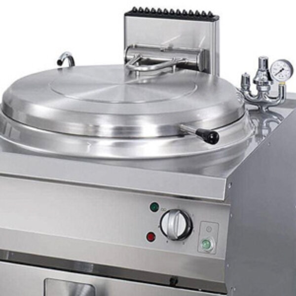 Heavy Duty Kookketel | 50 Liter Capaciteit | RVS | Direct verwarmingssysteem | 11kW/0.1kW (230V) | 800x700x850(h)mm