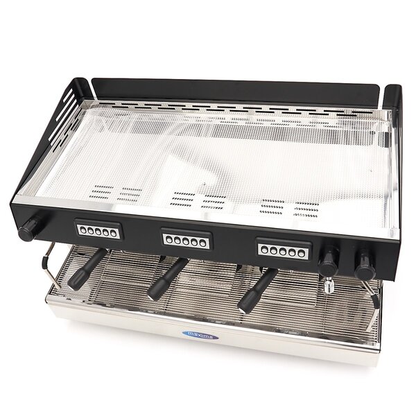 Espressomachine Pistons | Metaal | Zwart | Zelfreinigend | 5.2kW (400V) | 880x510x520(h)mm