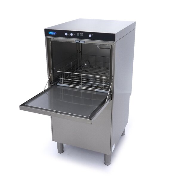 Pannenvaatwasser | 1 Glasdeur | 1 Compartimenten | RVS | 6.7kW (400V) | 600x710x1250(h)mm