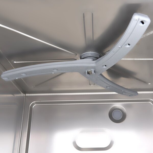 Pannenvaatwasser | 1 Glasdeur | 1 Compartimenten | RVS | 6.7kW (400V) | 600x710x1250(h)mm