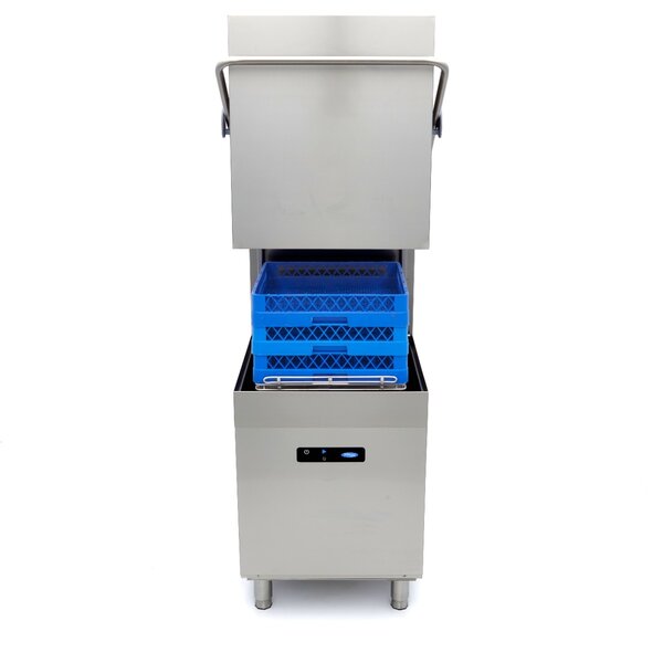 Doorschuifvaatwasser | 23 Liter Capaciteit | 60–85°C | 9.66kW (400V) | 700x790x1500(h)mm