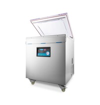 Maxima Vacumeermachine | 1 Compartimenten | RVS | Twee sealbalken | 3.6kW (230V) | 790x760x970(h)mm