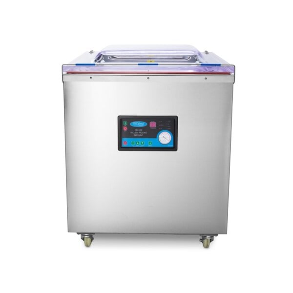 Vacumeermachine | 1 Compartimenten | RVS | Twee sealbalken | 3.6kW (230V) | 790x760x970(h)mm