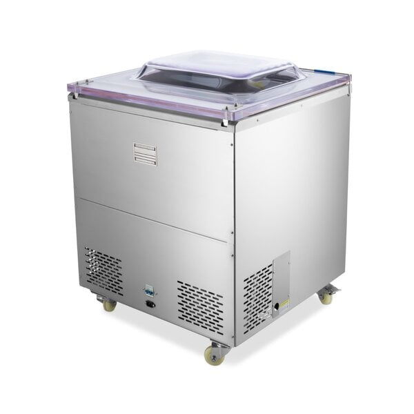 Vacumeermachine | 1 Compartimenten | RVS | Twee sealbalken | 3.6kW (230V) | 790x760x970(h)mm