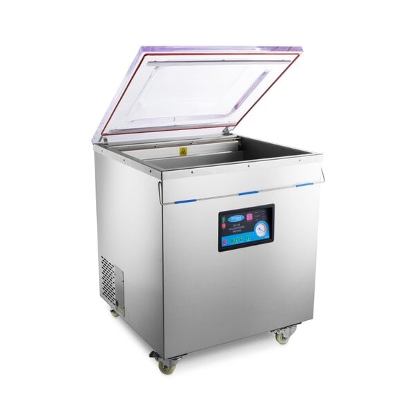 Vacumeermachine | 1 Compartimenten | RVS | Twee sealbalken | 3.6kW (230V) | 790x760x970(h)mm