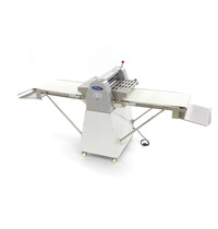 Maxima Deeguitrolmachine vloermodel | RVS | Instelbare deegdikte | 0.75kW (230V) | 2050x870x1225(h)mm