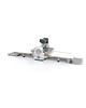 Maxima Deeguitrolmachine tafelmodel | RVS | Instelbare deegdikte | Veiligheidsroosters | 0.75kW (230V) | 2050x870x640(h)mm 