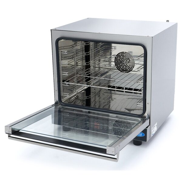 Combisteamer | 1 Glasdeur | 1 Rooster | 30–270°C | 5.8kW (400V) | 730x770x750(h)mm