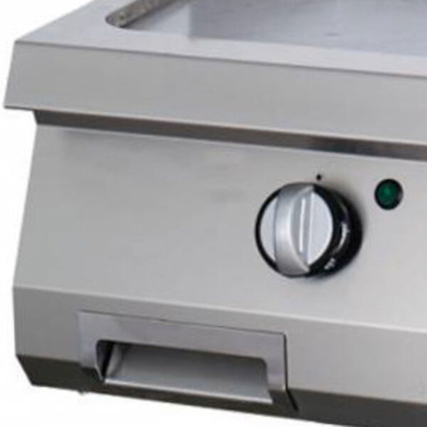 Heavy Duty Grillplaat | 100–300°C | RVS | Dubbele gladde chromen bakplaat | 800x700x280(h)mm