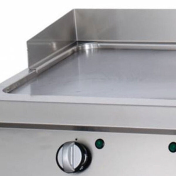 Heavy Duty Grillplaat | 100–300°C | RVS | Dubbele gladde chromen bakplaat | 800x700x280(h)mm