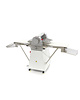 Maxima Deeguitrolmachine | RVS | Inklapbaar vloermodel | Transportband voedselverwerking | 0.75kW (230V) | 1630x730x1225(h)mm 