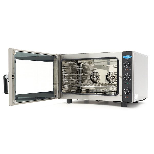 Combisteamer | 1 Glasdeur | 1 Rooster | 50–270°C | 6.5kW (400V) | 860x770x570(h)mm