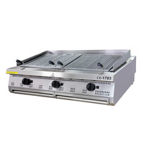 Maxima Premium Chargrill | 3 zones | Gietijzeren grillroosters | Veilige vetafvoer | 1200x900x280(h)mm