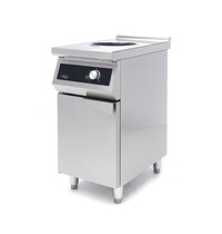 Maxima Inductie Wokbrander | 60–240°C | RVS/Glas | Digitaal display | 5kW (400V) | 400x700x865(h)mm