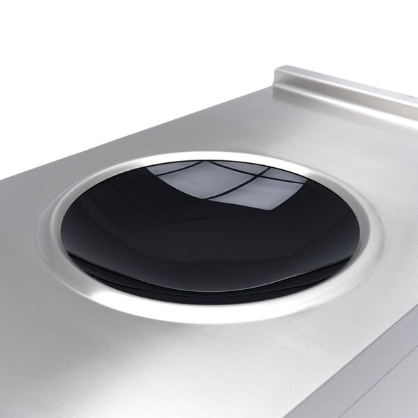 Inductie Wokbrander | 60–240°C | RVS/Glas | Digitaal display | 5kW (400V) | 400x700x865(h)mm