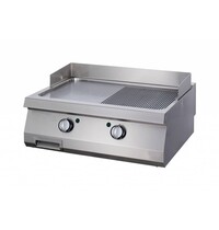 Maxima Heavy Duty Grillplaat | 100–300°C | RVS | RVS behuizing | 800x700x280(h)mm