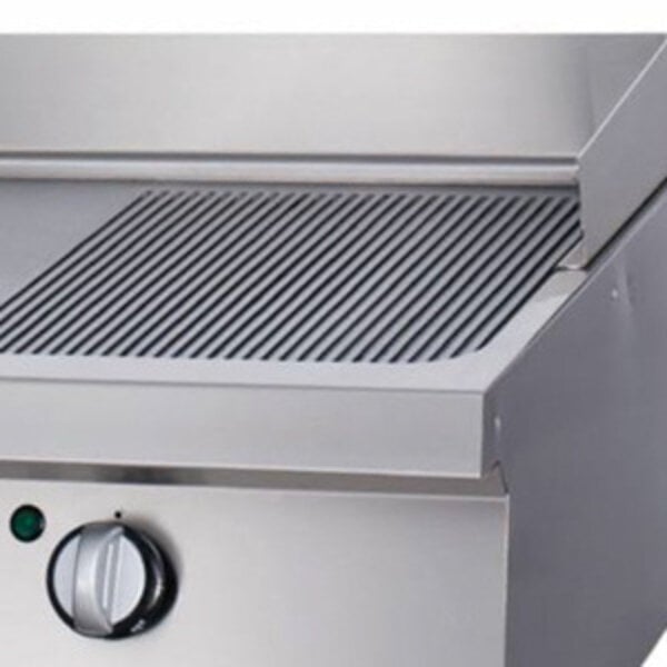 Heavy Duty Grillplaat | 100–300°C | RVS | RVS behuizing | 800x700x280(h)mm