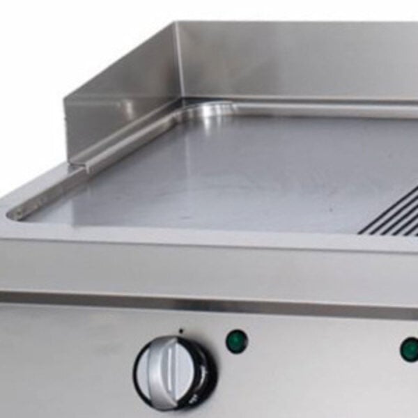 Heavy Duty Grillplaat | 100–300°C | RVS | RVS behuizing | 800x700x280(h)mm
