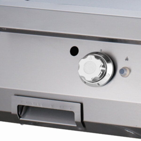 Heavy Duty Grillplaat | 100–300°C | RVS | RVS spatranden | 800x700x280(h)mm