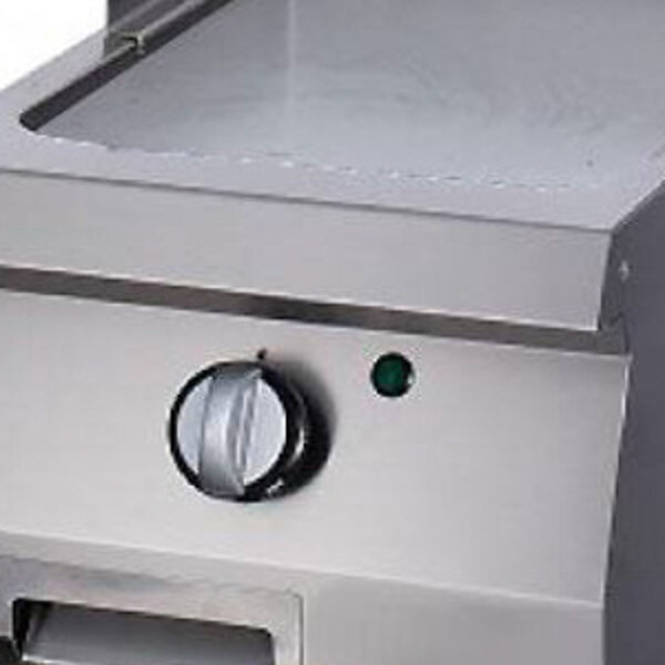 Heavy Duty Grillplaat | 100–300°C | RVS | Dubbele gladde bakplaat | 800x700x280(h)mm