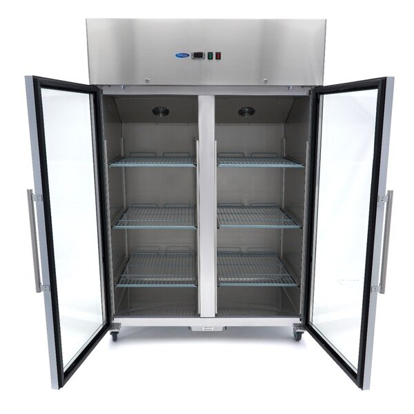 Koelkast | 2 Draaideuren | 2 Compartimenten | 1021 Liter Capaciteit | 0.35kW (230V) | 1340x800x1980(h)mm