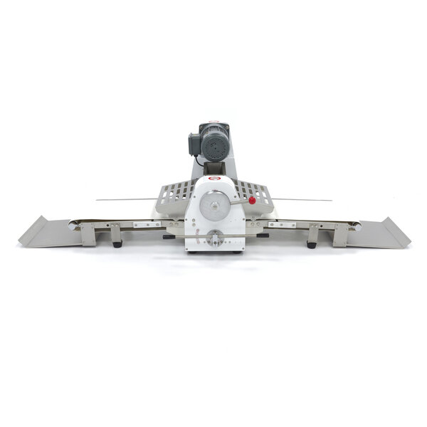 Deeguitrolmachine tafelmodel | RVS | Inklapbaar | Transportband | 0.75kW (230V) | 1630x730x640(h)mm