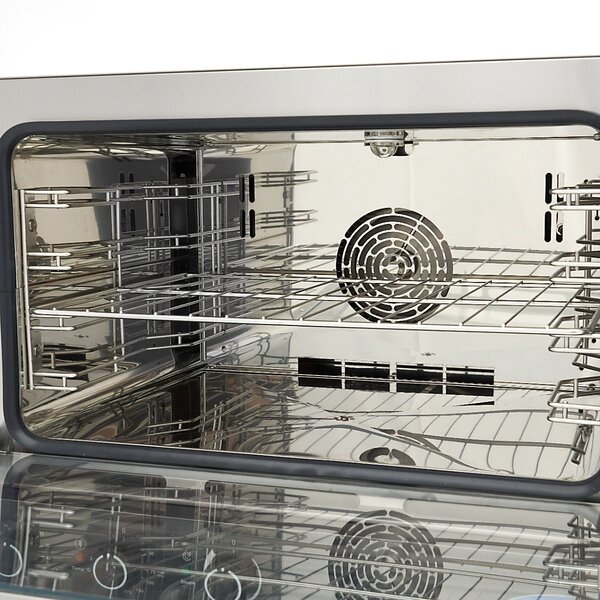 Combisteamer | 1 Glasdeur | 1 Rooster | 50–270°C | 5.8kW (400V) | 730x770x605(h)mm