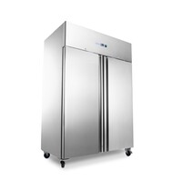 Maxima Professionele vrieskast | 2 Draaideuren | 1157 Liter Capaciteit | 6 Roosters | 0.7kW (230V) | 1340x810x2000(h)mm 