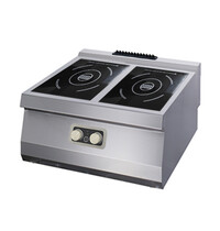 Maxima Heavy Duty Kookplaat Inductie | 50–300°C | RVS/Keramiek | RVS behuizing | 7kW (230V) | 800x700x280(h)mm