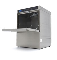 Maxima Horeca voorlader vaatwasser | 1 Deur | RVS | Glansspoelpomp | 3.56kW (230V) | 580x610x830(h)mm