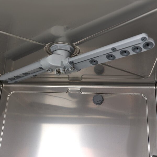 Horeca voorlader vaatwasser | 1 Deur | RVS | Glansspoelpomp | 3.56kW (230V) | 580x610x830(h)mm