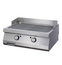 Maxima Heavy Duty Grillplaat | 50–300°C | RVS | Dubbele zones individueel | 9kW (400V) | 800x700x280(h)mm