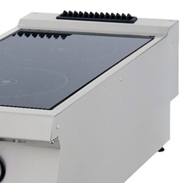 Heavy Duty Kookplaat | 50–300°C | RVS/Keramiek | Infrarood | 4.2kW (400V) | 400x700x280(h)mm