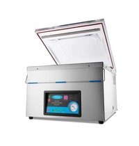 Maxima Vacumeermachine | 1 Compartimenten | RVS | Extra groot tafelmodel | 0.9kW (230V) | 590x680x520(h)mm