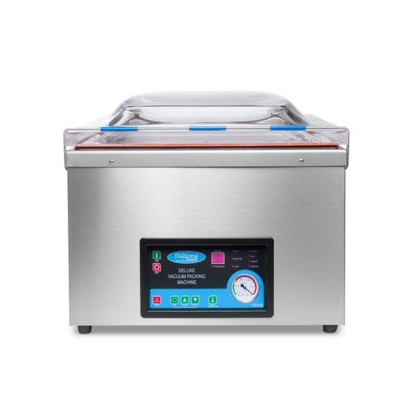 Vacumeermachine | 1 Compartimenten | RVS | Extra groot tafelmodel | 0.9kW (230V) | 590x680x520(h)mm