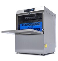 Maxima Horeca Vaatwasser | 1 Deur | 27 Liter Capaciteit | 55–85°C | 5.5kW (400V) | 600x650x830(h)mm 