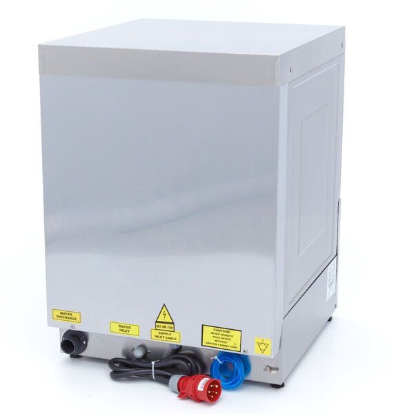 Horeca Vaatwasser | 1 Deur | 27 Liter Capaciteit | 55–85°C | 5.5kW (400V) | 600x650x830(h)mm