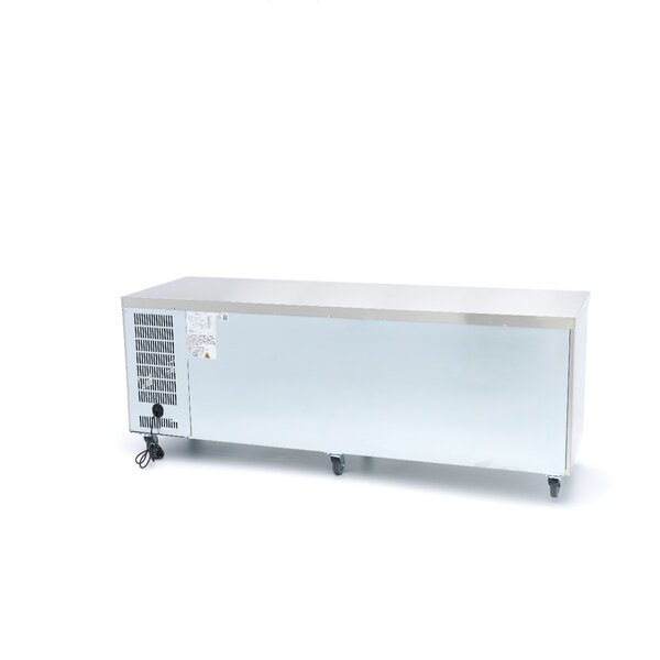 Koelwerkbank | 4 Draaideuren | 1/1 GN | 4 Roosters | 0.35kW (230V) | 2230x700x860(h)mm