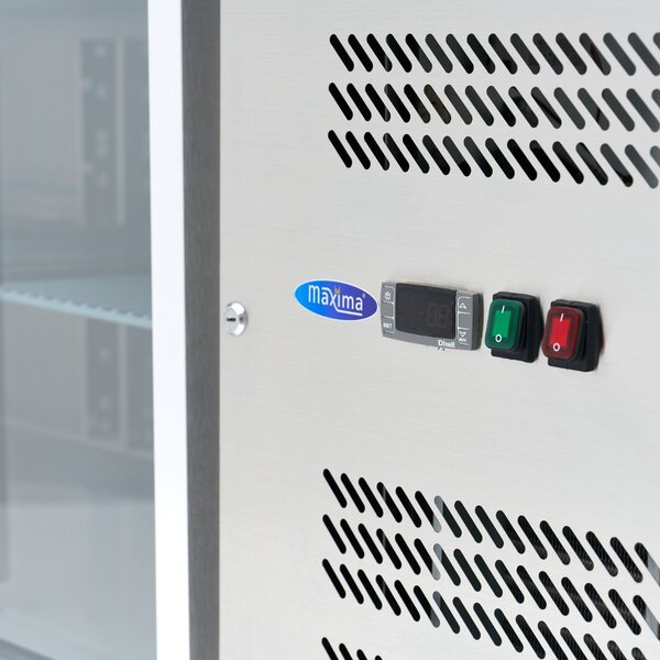 Koelwerkbank | 4 Draaideuren | 1/1 GN | 4 Roosters | 0.35kW (230V) | 2230x700x860(h)mm