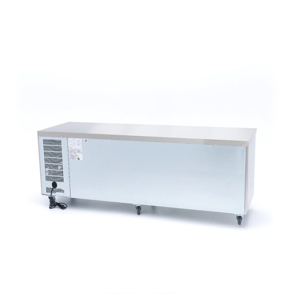 Koelwerkbank | 4 Draaideuren | 1/1 GN | 4 Roosters | 0.31kW (230V) | 2230x700x860(h)mm