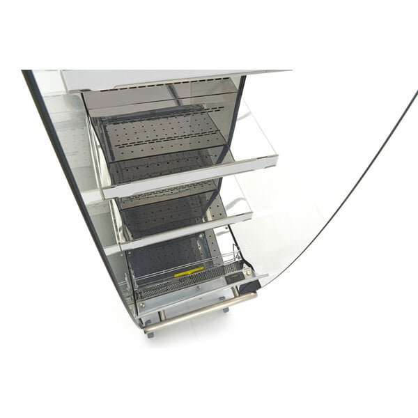 Koelvitrine | 3 Roosters | 2–10°C | Geforceerde koeling | 1.34kW (230V) | 494x600x1740(h)mm