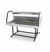 Maxima Koeltoonbank | 2 Schuifdeuren | 269 Liter Capaciteit | GN | 0.2kW (230V) | 1250x890x1080(h)mm